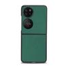 Funda Plegable para Teléfono Huawei P50 Pocket Funda Protectora para Teléfono P50Pocket Funda de Cuero Saffiano