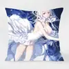 Almohada Ruta Azul Dormitorio Cojín de Sofá Animación Periférico Secundario Regalo de Cumpleaños Almohada para Dormir de Animación Dibujos Animados