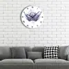 Relógio de parede retrô com personalidade de caveira acrílico relógio de parede decorativo para casa atacado venda quente