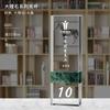 Impressão de Medalha de Cristal Fabricação de Troféu de Mármore de Montanha Gravação Criativa Cartão de Autorização de Honra Prêmios de Staff da Reunião Anual