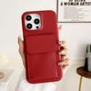 Adecuado para iPhone 14, funda de teléfono 15Pro de cuero con patrón de lichi, tarjetero multifunción, color 12Pro