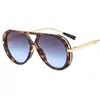 Gafas de Sol Aviador Versátiles de Estilo Retro de Moda de Influencers Europeos y Americanos