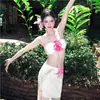 Atuendos Estilo Dopamina de Verano de Tailandia con Diseños Puros y Atractivos, Tops de Tubo Florales Sexys, Vestidos de Playa Bikini, Ropa de Baño para Vacaciones