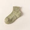 Calcetines de Otoño para Mujer, Calcetines de Toalla hasta la Pantorrilla, Color Sólido, Calcetines Cálidos de Felpa Engrosada, Industria de Calcetines de Zhuji, Calcetines Deportivos con Suela de Toalla