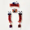 Nuevos Pareados de Año Nuevo Ziyu Tianxuning Imanes de Nevera de Acrílico Lindas Decoraciones Populares de Nevera de Alto Valor