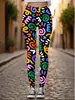 Pantalones de Yoga Estampados de Venta Caliente para Comercio Exterior en Amazon Transfronterizo con Múltiples Estilos a Elegir, Pantalones Deportivos de Cintura Alta Levanta Glúteos al por Mayor