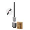 Cepillo para inodoro de pared Xiangga sin perforaciones cepillo de limpieza para inodoro sin ángulos muertos mango desmontable cepillo para inodoro doméstico venta al por mayor
