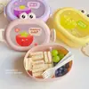 Lonchera Infantil, Lonchera para Estudiantes y Trabajadores de Oficina, con Cubiertos, Aptas para Microondas, Grado Alimenticio, Calentables, Lonchera Bento Compartimentada