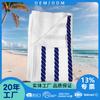 Algodón Rayas Estampado Digital Estampado Reactivo Toalla de Baño Grande Toalla Envolvente Absorbente de Secado Rápido Transpirable Terciopelo Cortado Toalla de Playa Grande