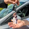 Colgante Plano de Acrílico para Doctor Transfronterizo Nuevo Colgante de Coche de Acrílico Decoración de Espejo Retrovisor Adorno de Dibujos Animados
