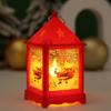 Novas Luzes Decorativas de Natal Brilham Luzes Noturnas de Natal Pendentes Decorativos para Árvore de Natal Enfeites de Mesa Layout de Cena