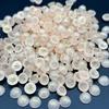 12mm meia sereia pérola imitação de acrílico pérola diy jóias acessórios para cocar material de enchimento feito à mão