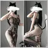 Tirante Sexy Ropa Interior Sexy Pantalones Divididos Medias Negras de Seda Traje de Verano Delgado para Chicas Calientes Nuevas Explosiones para Mujer