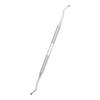 Fabricantes en stock picador de uñas común acero inoxidable cuchara de ranura para clavos de doble cabeza excavador de clavos lima raspadora de manicura herramientas para uñas