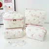 Suministrado Directamente por el Fabricante, Neceser Transfronterizo de Poliéster-Algodón de Gran Capacidad, Bolsa Portátil para Almacenamiento de Cosméticos, Admite Personalización de Logo y Color