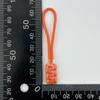 En Stock Cordón de Ajuste Anudado Cremallera de Colores Cordón Tubo Termorretráctil Transparente Tirador para Chaquetas y Chaquetas de Plumas Accesorios para Ropa