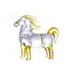 Entra en las Nuevas Manualidades de Cristal Animales de Dibujos Animados Zodíaco Caballo Adornos para Sala de Estar Cumpleaños de Niños Regalos de Año Nuevo