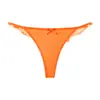 Amazon Encaje Europeo y Americano Transfronterizo Tanga Transparente para Mujer de Cintura Baja sin Costuras con Tira Fina Ropa Interior Deportiva para Mujer que No Pellizca los Glúteos