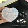 Molde de Arte para Uñas de Monstruo Pequeño de Dibujos Animados de Halloween Herramientas de Decoración de Uñas Relleno de Gel para Esmalte de Uñas Herramientas de Uñas Portátiles para DIY