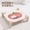 Cama de Acampamento de Madeira para Pets no Verão, Cama Elevada para Gatos e Cachorros, Adequada para Todas as Estações, Camas Removíveis e Laváveis para Gatos e Cachorros, Suprimentos para Pets
