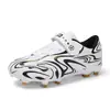 Zapatos de Fútbol para Niños con Velcro Transfronterizos con Tacos Largos y Tacos Pequeños, Zapatos de Fútbol para Estudiantes, Antideslizantes, Resistentes al Desgaste, Zapatos de Fútbol para Competición y Entrenamiento