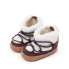 Botas de Nieve Nuevas para Bebé de Invierno Suela de Goma Suave Antideslizantes Cálidas Moda Moda Botas de Algodón BHX4164