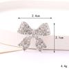 Acessórios de joias criativos multiestilo em liga de zinco DIY diamante arco-íris amor buraco sapatos flor acessórios Yiwu atacado
