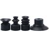 Cabello completo cabeza pequeña una sola doble tres capas silicona antiestática ventosa accesorios manipulador ventosa boquilla de succión fuerte Neumática