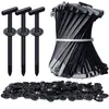 Clips de Sujeción de Remaches de Presión Universales para Coche, Remache de Nylon para Automóvil, Kit de Retenedor para Parachoques y Maletero - Modelo 1000374247016