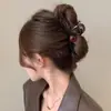 Pinza de Garra Grande para Mujer, Pinza de Tiburón de Alta Gama para la Parte Posterior de la Cabeza, Pinza para el Cabello Grueso, Pasador, Accesorio para el Cabello, Pasador