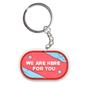 Chaveiro de cuidados médicos pingente PVC cola macia DIY fivela decorativa bolsa escolar estudante pingente Amazon presentes decorativos atacado