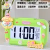 Melody Mini Luminoso Digital Pequeño Despertador Temporizador Estudiante Mesita de Noche Portátil Reloj Escritorio Inteligente Hora Digital