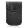 Novo produto bolsa de blindagem de sinal para chave de carro com fivela dupla bolsa de chave com blindagem eletromagnética RFID bolsa antifurto bolsa de tela para chave de carro