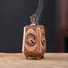 Estufa de Aromaterapia Transfronteriza, Quemador de Incienso de Éxito Instantáneo, Quemador de Incienso Creativo de Aleación, Adornos para Ceremonia de Té en Interiores del Hogar, Quemador de Incienso Chino