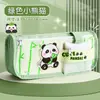 Bolsa para monedas de gran capacidad, Estuche, Caja de papelería, Estuche para estudiante de primaria, Nuevo modelo 2025, Estuche de estilo japonés simple para secundaria