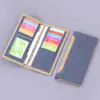 Nuevo monedero largo para hombre monedero de mezclilla para hombre bolsa para tarjetas delgada para traje para hombre fabricantes al por mayor