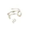 Europeu e Americano Transfronteiriço Novo Exagerado Espiral Largo Pulseira Conjunto de Anéis Femininos Baita Moda Joias de Alto Padrão