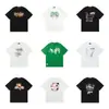 Disponibilidad a Largo Plazo de Camisetas Unisex de Manga Corta Casual Holgadas con Estampados de Marca Transfronteriza de Moda Ahora Disponibles