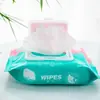 Toallitas de bebé de fábrica a 60 unidades por paquete serie 80 actividades de empuje productos de regalo para repostar