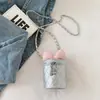 Bolso Cruzado de Princesa para Niña Bolso de Hombro Cilíndrico para Niñas Monedero Infantil Lindo al por Mayor con Lazo Bolso Cubo