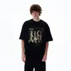 Camiseta Cool Retro Americana de Manga Corta para Hombre 2026, Marca de Moda, Estilo Callejero, Diseño de Nicho, Camiseta de Pareja