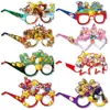Óculos e máscaras da Patrulha Canina e Homem-Aranha em estoque transfronteiriços, máscaras de festa de desenhos animados, itens decorativos de papel para festa à fantasia