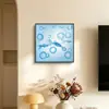 Pinturas decorativas para sala de estar, estilo pequeno e fresco, arte de parede para quarto de criança, pinturas em aquarela calmantes e sonhadoras, impressões de arte com tema de macaron, atacado
