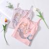 Falda con tirantes para niños, verano, fina, fresca, transpirable, para niñas, bebés, pijama para casa, seda Yoko, nueva, primera generación de pelo