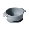Tazón de silicona con pico de pato transfronterizo para comida de bebé, anticaída, antiquemaduras, resistente a altas temperaturas, tazón de silicona de grado alimenticio, vajilla para bebés