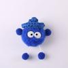 Amazon Navidad Colorido Felpa Bola de Carbón Pequeña Adorno Colgante Accesorios Llavero DIY Encanto para Bolso Accesorios Bola de Felpa