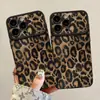 Corrente de Pendurar Estampa de Leopardo Retrô Adequada para Capa de Celular Apple 17Promax Iphone15 Silicone Pele de Cabra 16 Novo Modelo Feminino 14