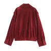 AliExpress transfronterizo Primavera 2026 Nuevo Estilo Europeo y Americano Moderno Versátil Cuello Solapa Chaqueta de Cuero Gamuzado 4341783