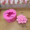Molde de silicone em gesso perfumado para suculentas BK1132