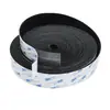 Tiras de espuma EPDM em estoque com verso adesivo, planas e semicirculares, para isolamento acústico e proteção contra colisões, Tiras de vedação EPDM para armários e caixas de distribuição de energia